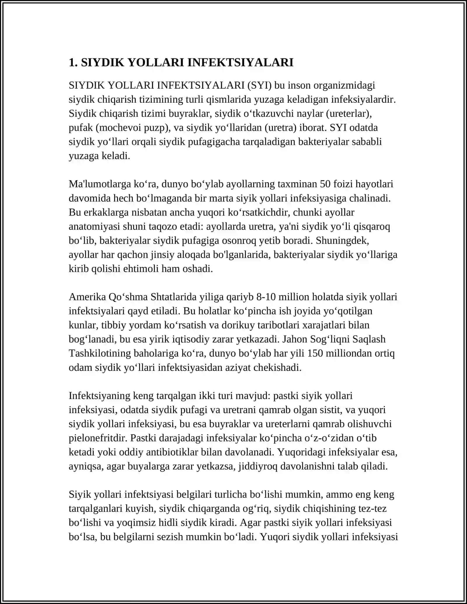 SIYDIK YOLLARI INFEKTSIYALARI 3