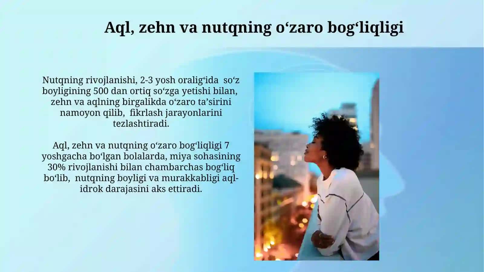 Aql, Zehn va Nutq. Fikr, Aql, Tafakkur, So'z va Nutqning Birligi 3