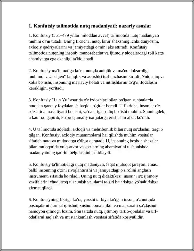 KONFUTSIY TALIMOTIDA NUTQ MADANIYATI MASALASI 3