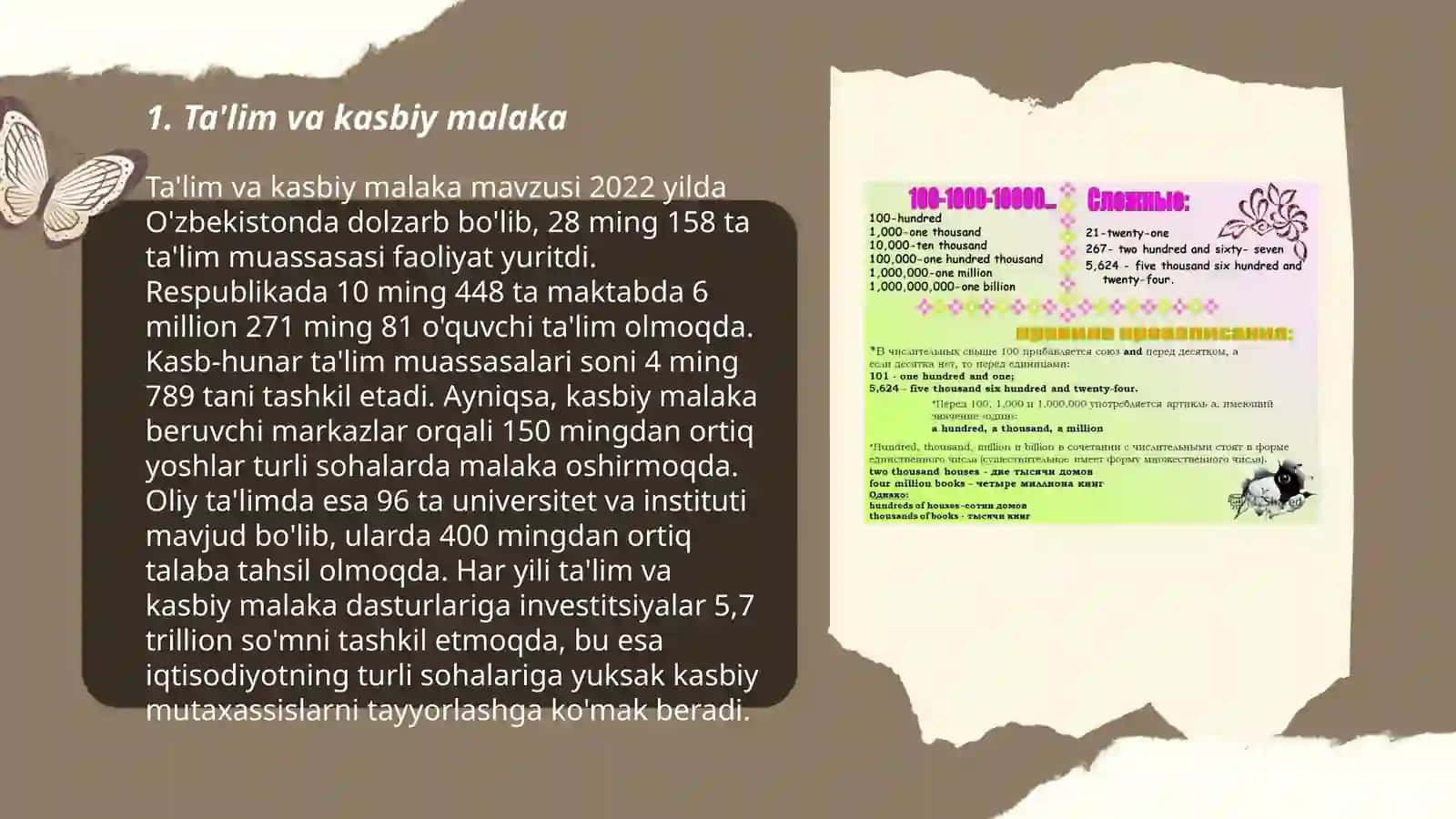 Shaxsning malaka va odatlari 3