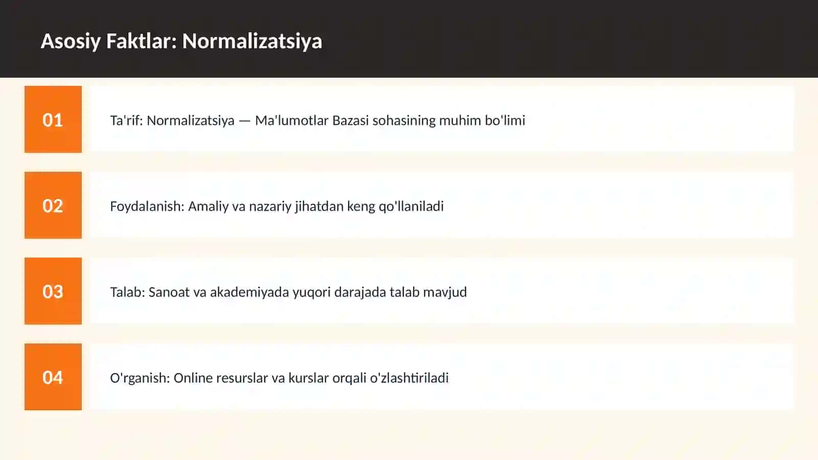 Normalizatsiya 3