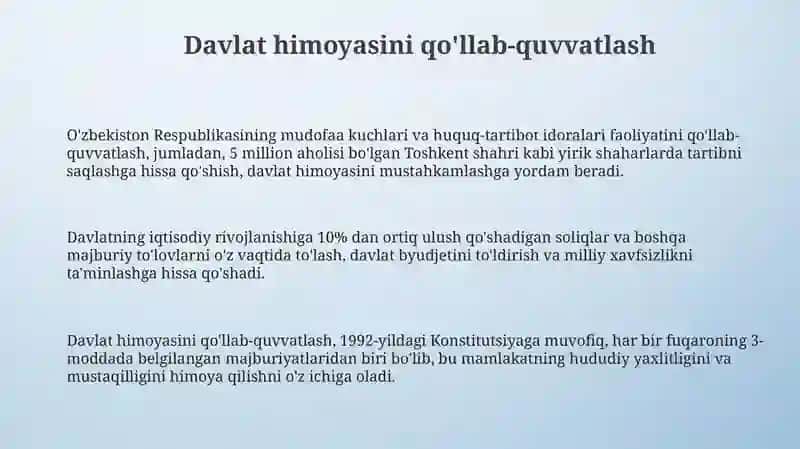 Fuqarolarning burchlari 3
