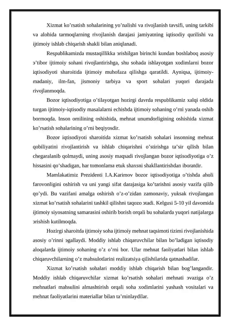 IQTISODIY VA IJTIMOIY SOHADAGI 14TA USTUVOR XALQARO REYTINGLAR VA ULARGA O’ZBEKISTONNING INTEGRATSIYALASHUVI 3
