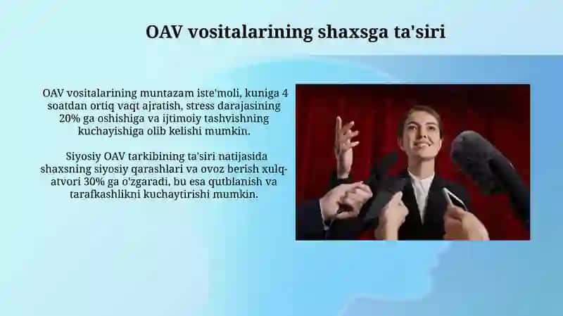 OAV vositalarining shaxsga ta'siri 3