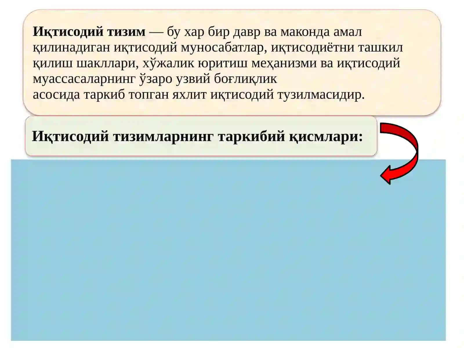 ИҚТИСОДИЙ ТИЗИМ МОДЕЛЛАРИ ВА МУЛКЧИЛИК 3