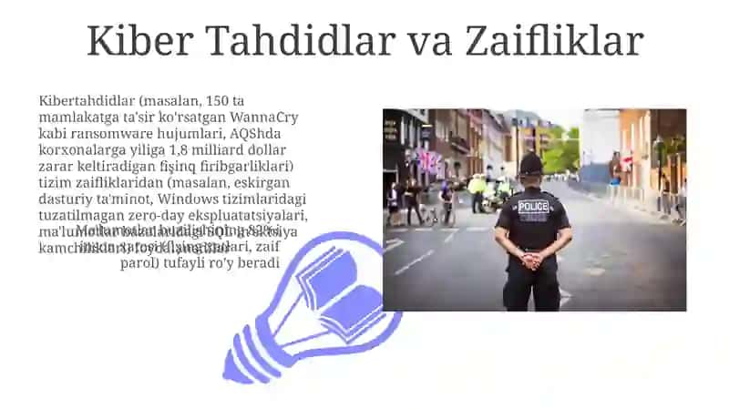 Kiber Tahdidlar va Zaifliklar 3