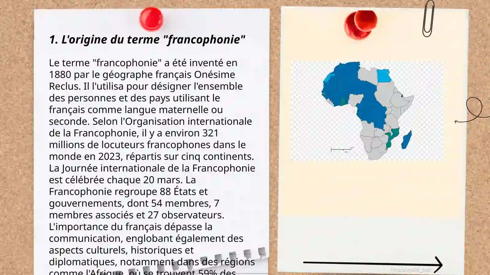 L'histoire le terme de francophonie 3