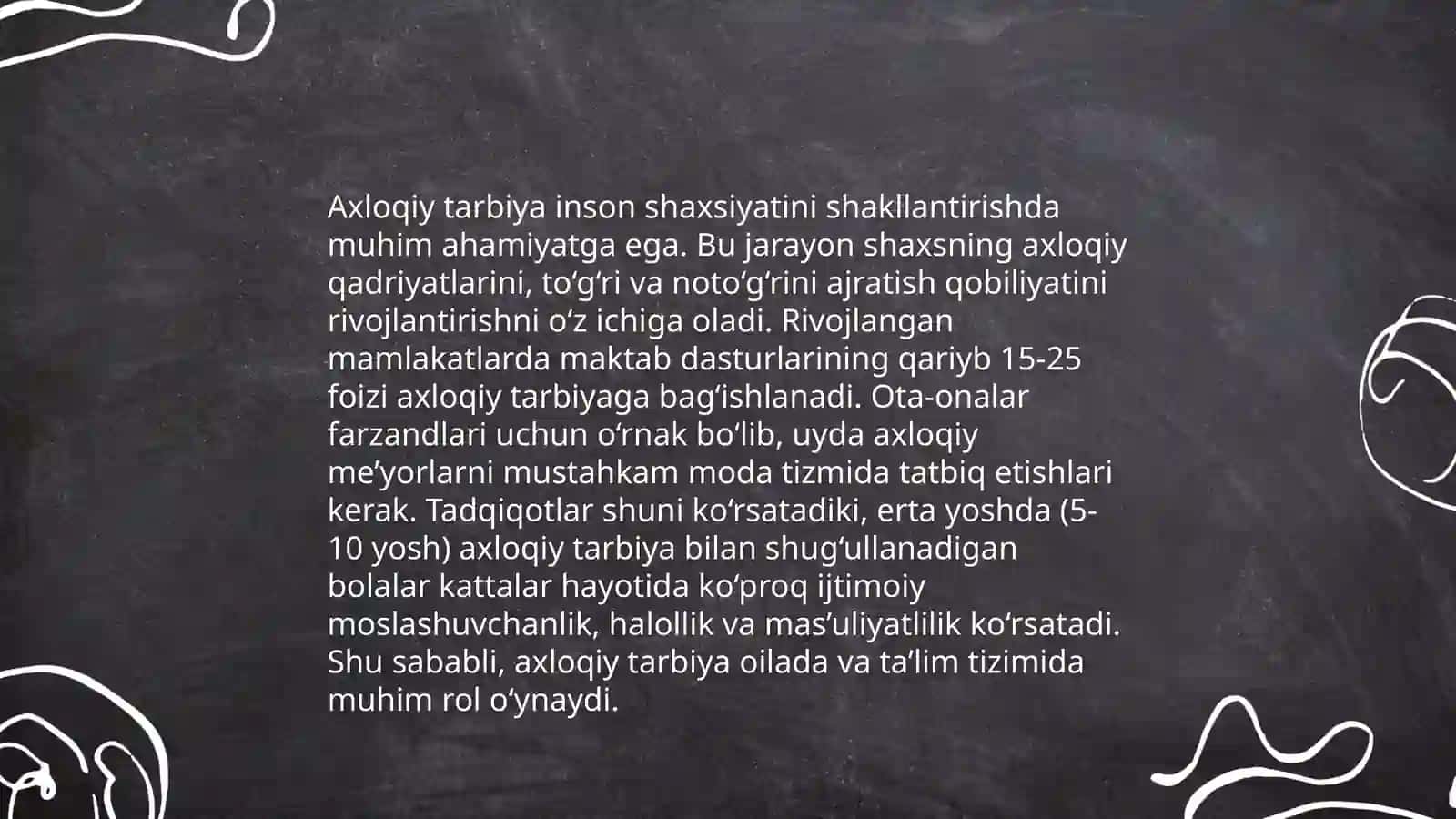 Boshlang'ich ta'lim pedagogikasida tarbiya turlaridan foydalanish imkoni 3