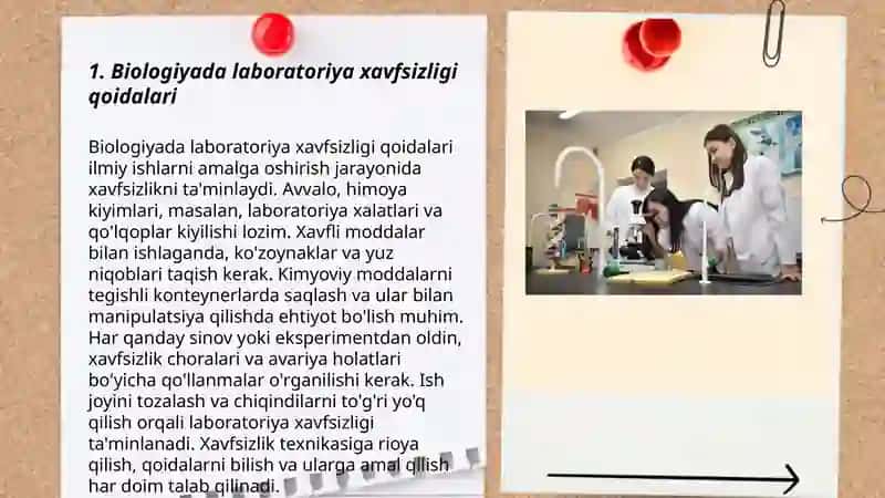 Biologiyada laboratoriya mashgʻulotlari 3