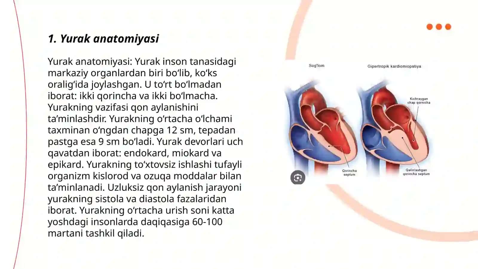 Yurak qon tomir tizimini boshqarish 3