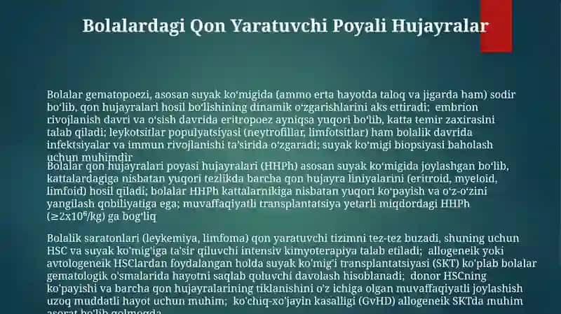Bolalarda qon yaratish tizimi anatomi-fiziologik hususiyatlari 3