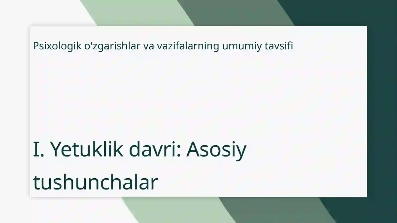 Yetuklik va keksalik davrining psixologik xususiyatlari 3