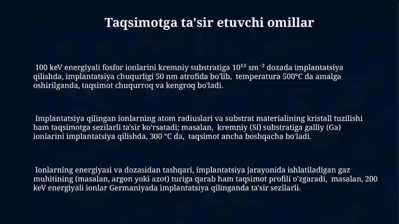 Ion Implantatsiyasi 3