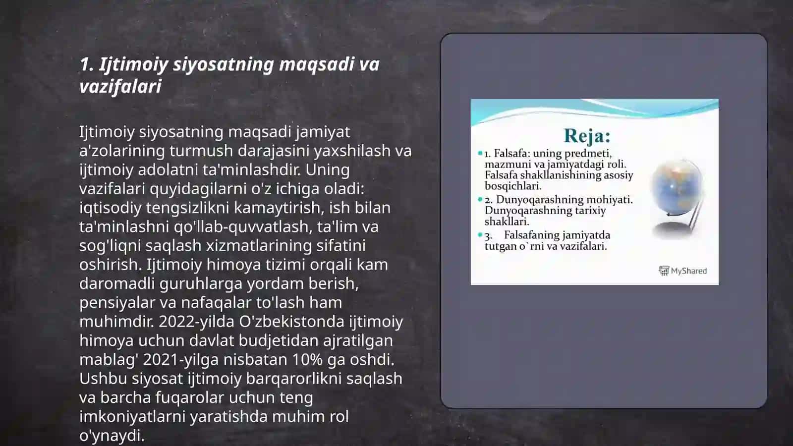 Ijtimoiy siyosat fanining obyekti va predmeti 3