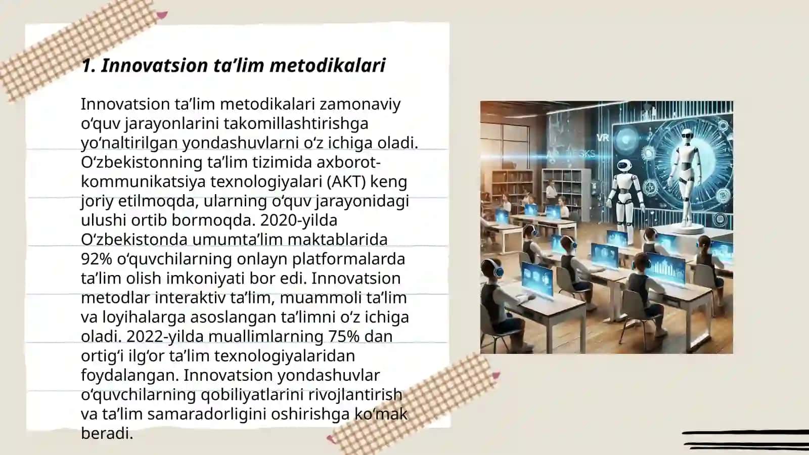 Innovatsion ta’lim metodikalari 3