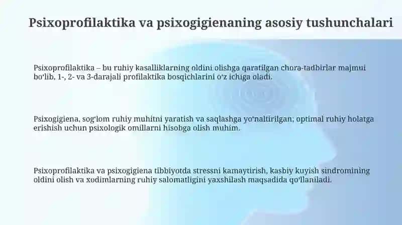 Psixoprofilaktika va psixogigienaning asoslari 3