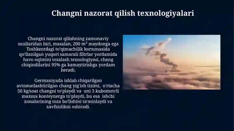Changni nazorat qilish texnologiyalari 3