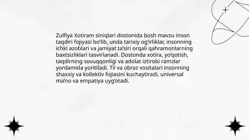 Xotiram siniqlari 3