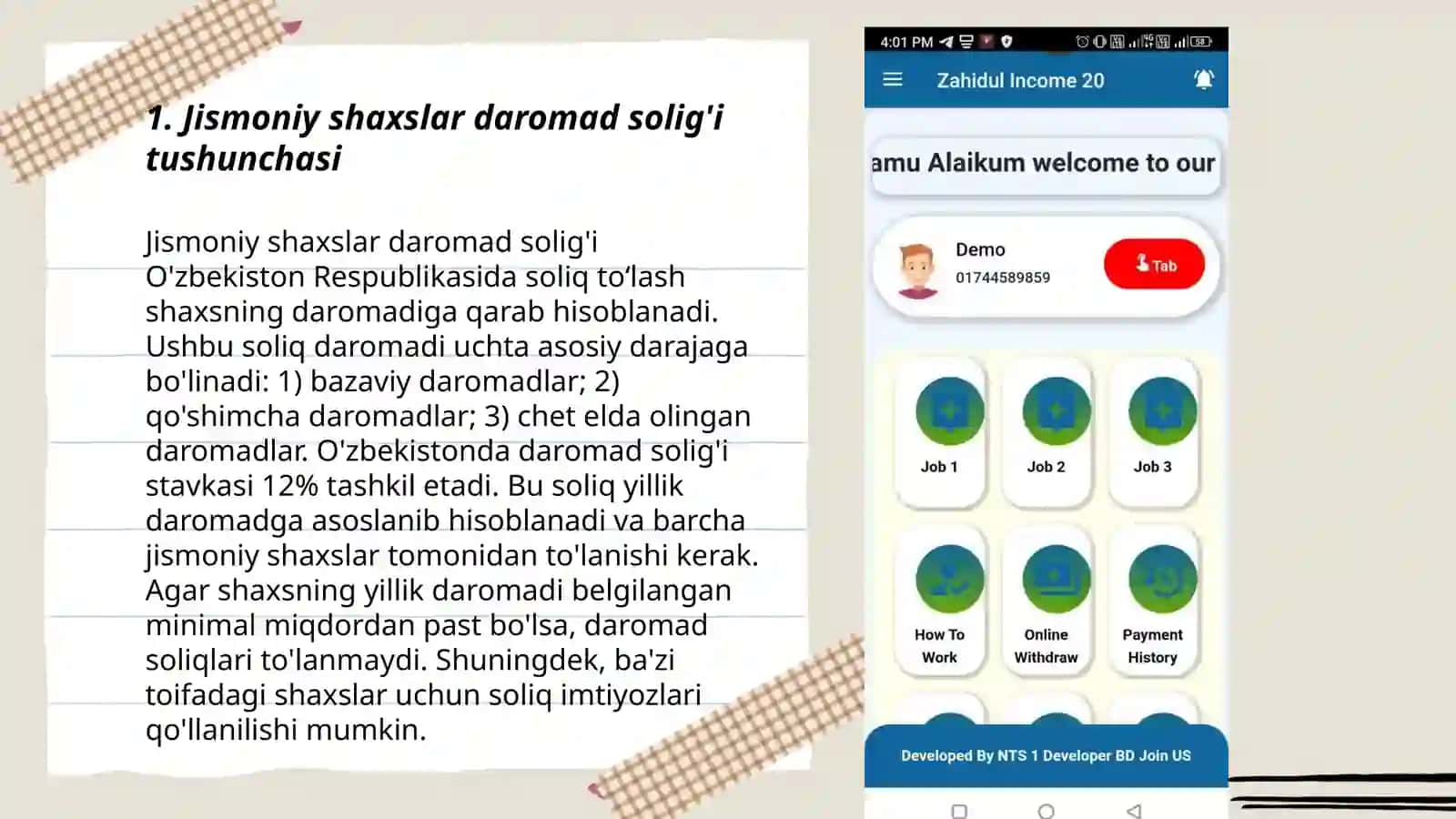 Jismoniy shaxslardan olinadigan daromad soligi. Rossiya soliq tizimi 3