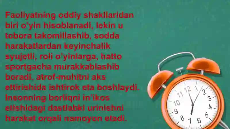 O'YINLAR - IJTIMOIY FAOLIYAT SIFATIDA 3