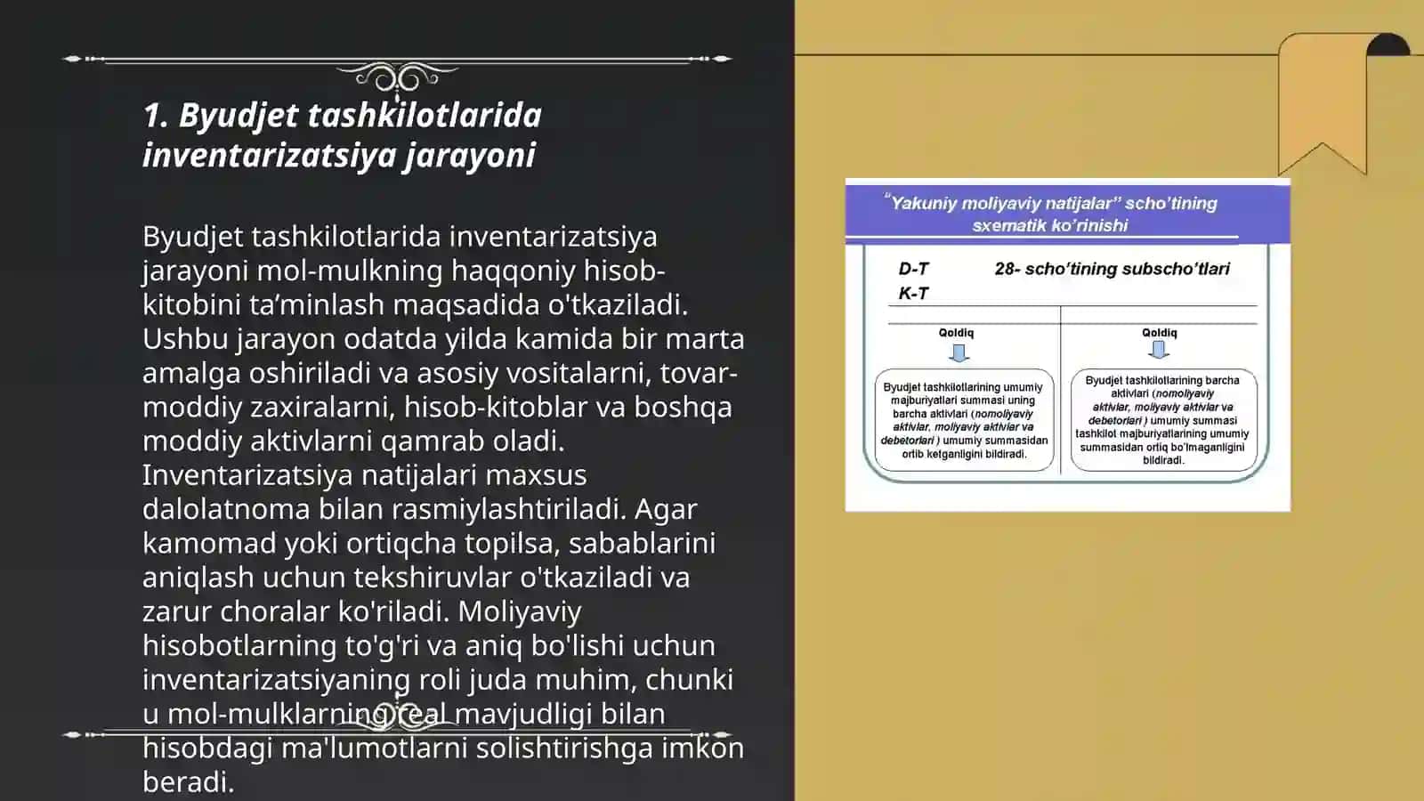 Byudjet tashkilotlarida tovar moddiy zahiralari hisobi 3