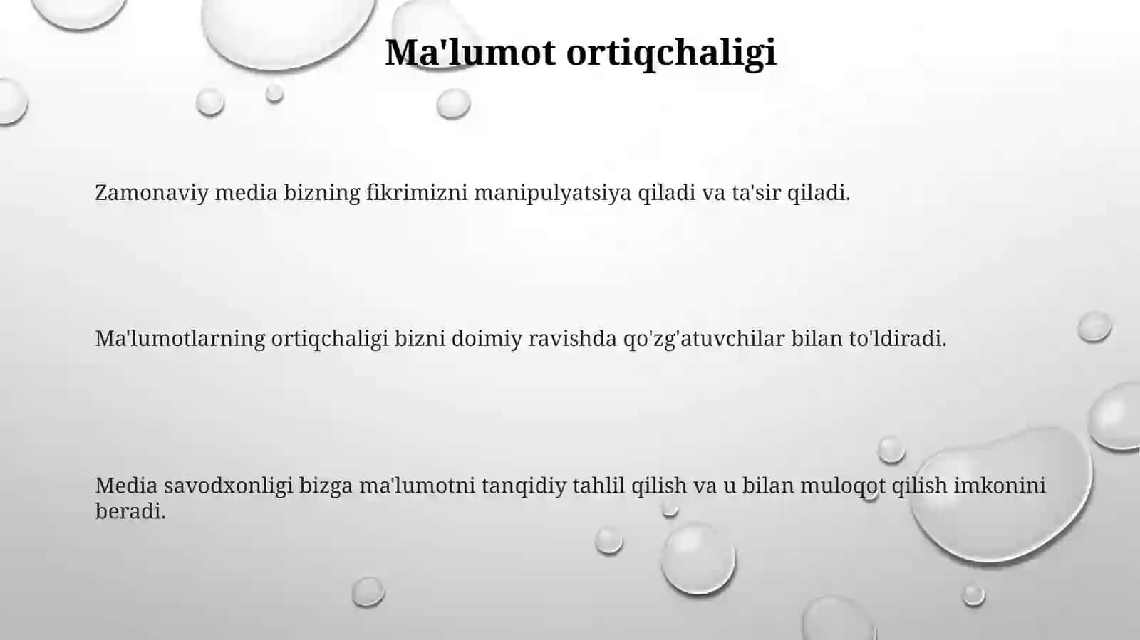 Zamonaviy media mediyasi savodxonligi shakillantirishi 3