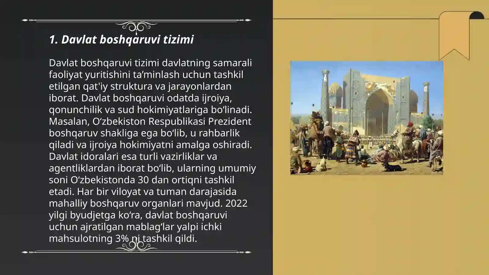 Davlat boshqaruvi tizimi 3