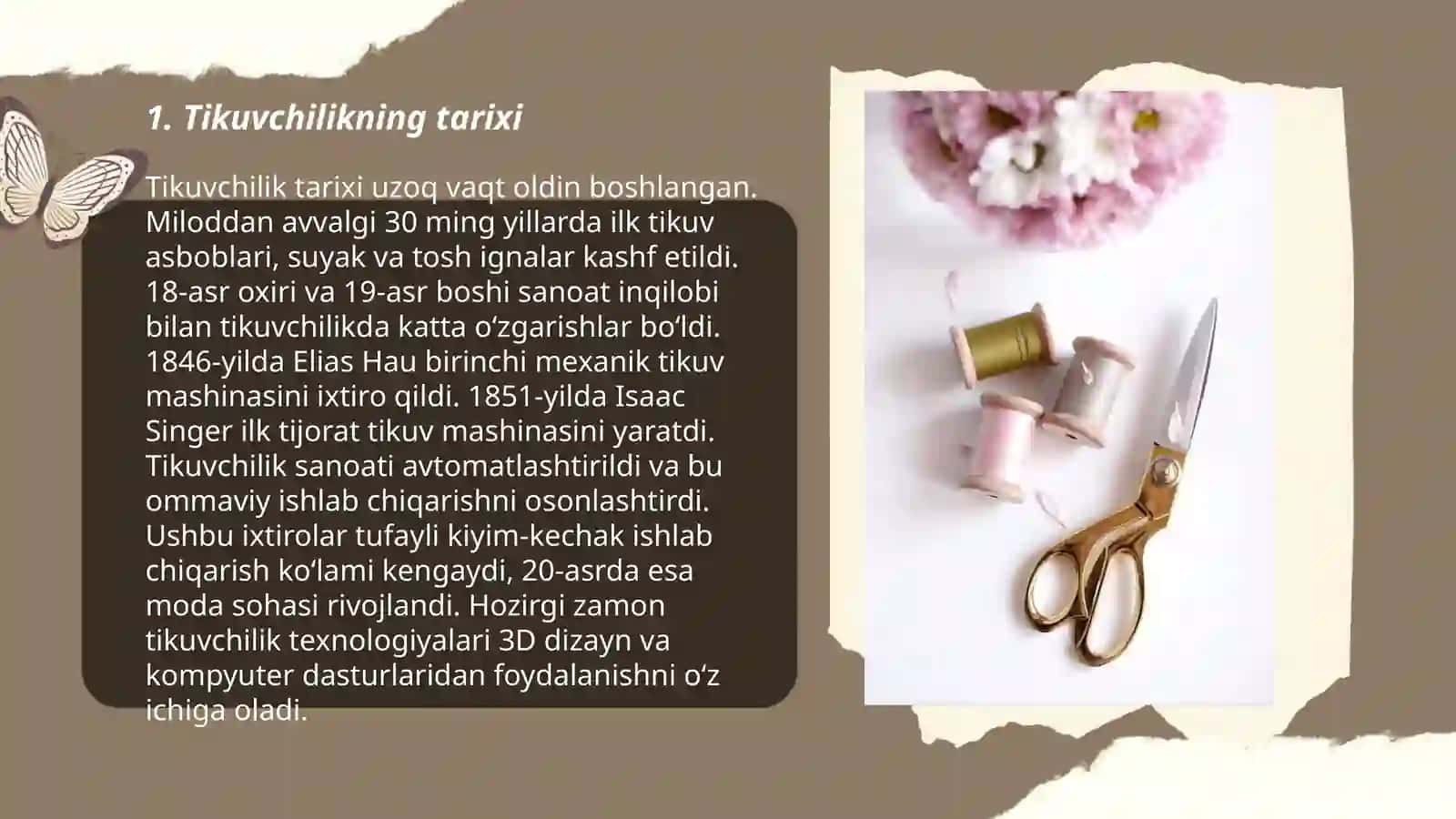 Mening hobbiyim - tikuvchilik 3