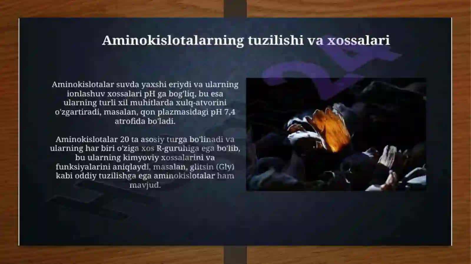 AMINAKISLATOLAR VA ULDARINING TIBBIY BIOLOGIYASI 3