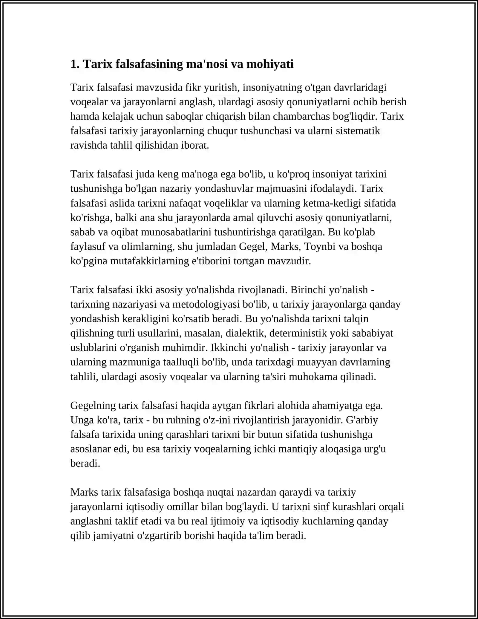 TARIX FALSAFASI 3