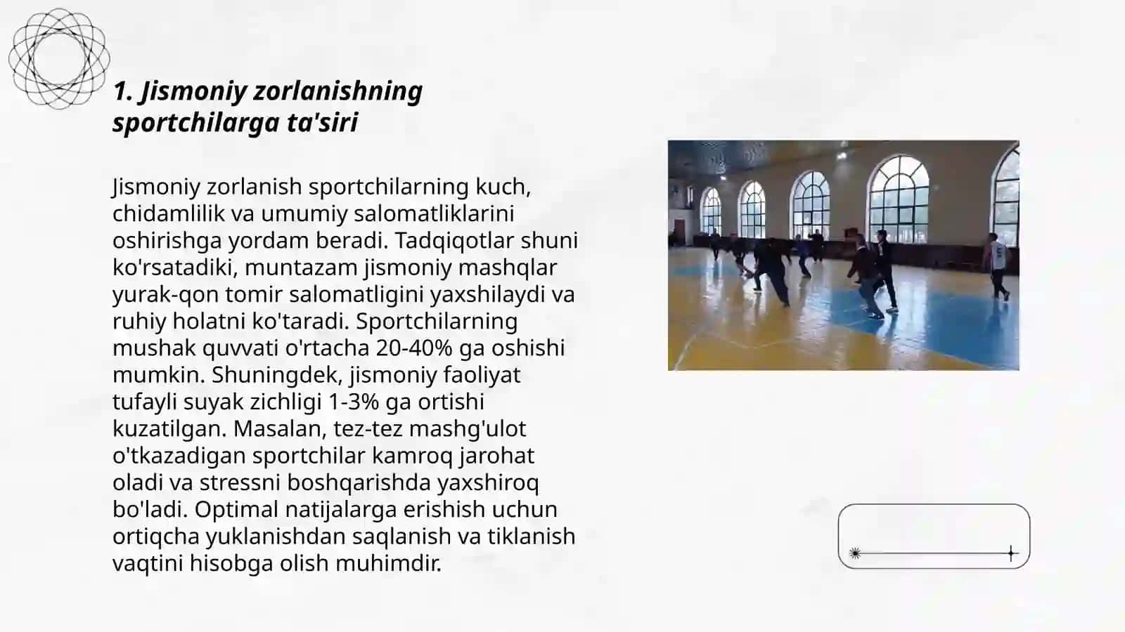 Sportchilarda ortiqcha ish jismoniy zuriqish 3