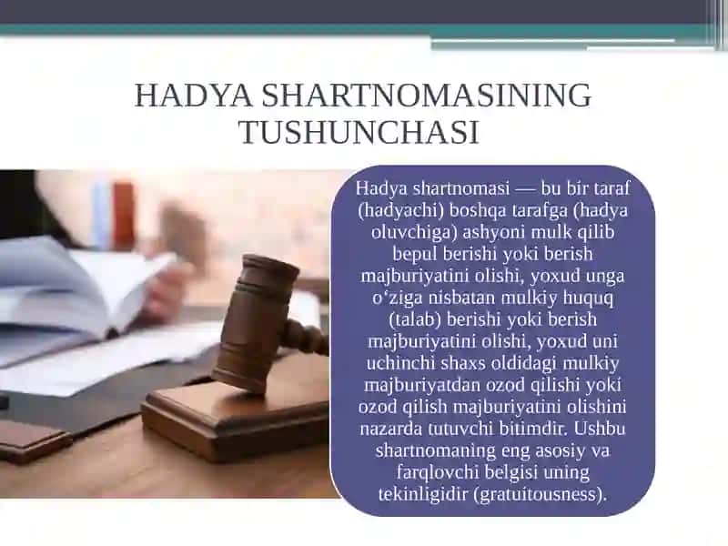 Hadya Shartnomasi 3