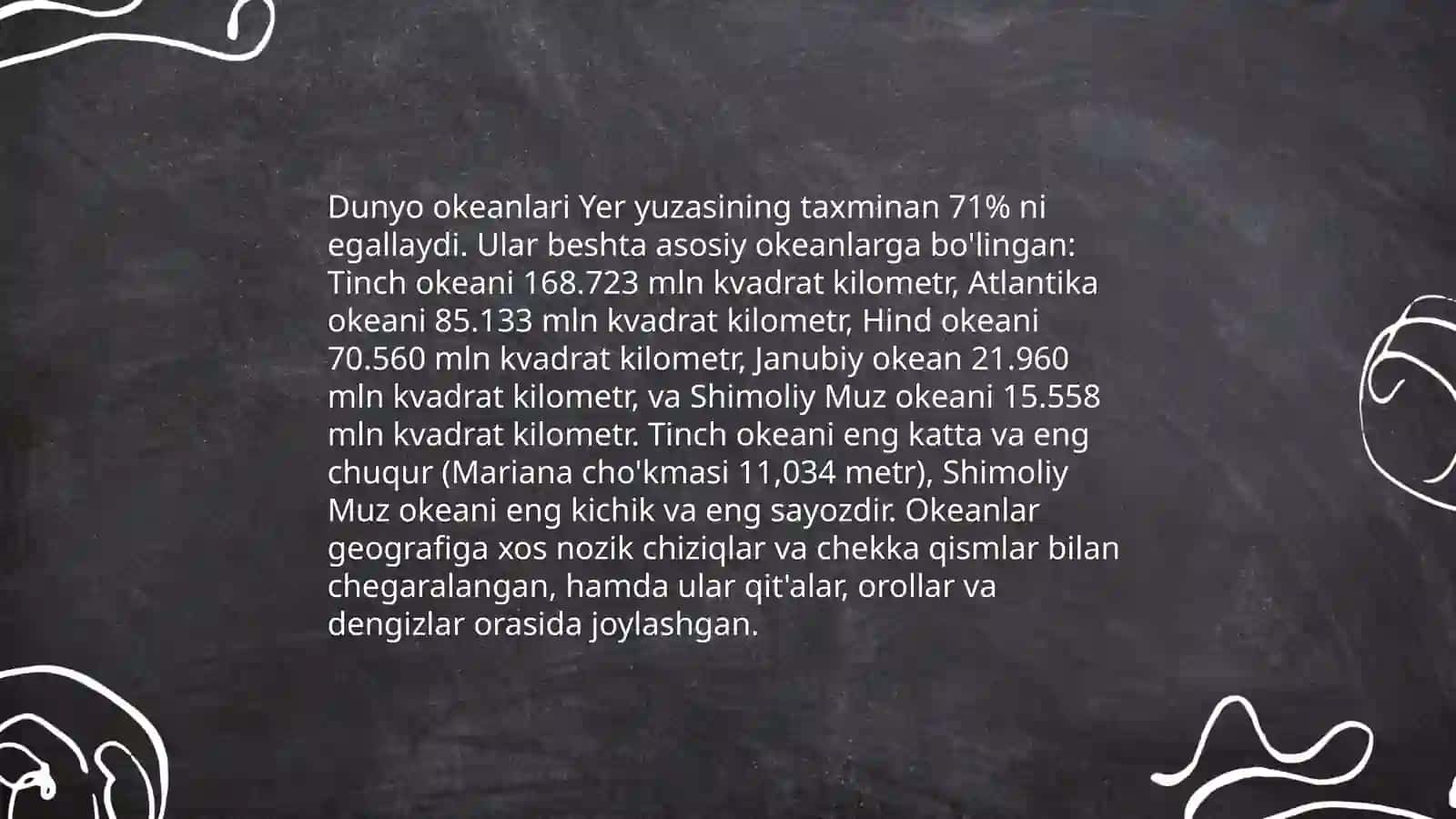 Dunyo okeani va uning ahamiyati 3