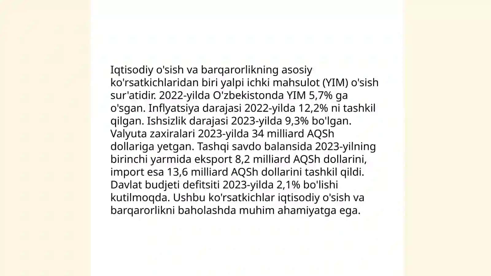 Milliy iqtisodiyotning muvozanatli va mutanosib rivojlanganishi 3