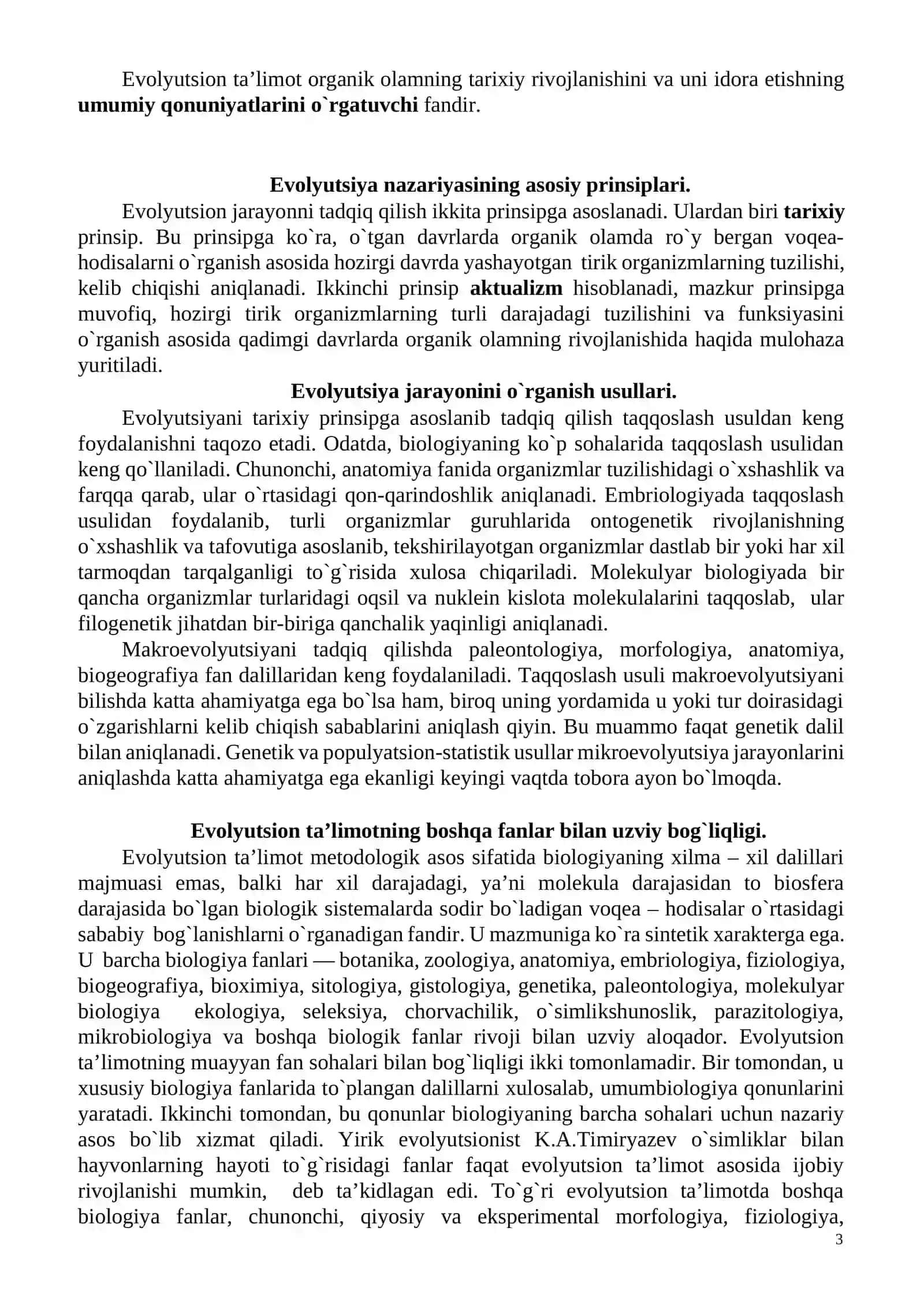 EVOLYUTSION PSIXOLOGIYAGA KIRISH 3