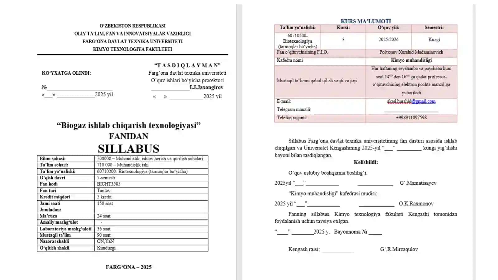 Fanning Maqsadlari va Tushunchalari 3