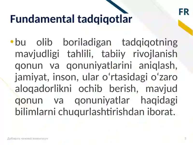 ILMIY-TEXNIK TARAQQIYOTNI PROGNOZLASH 3