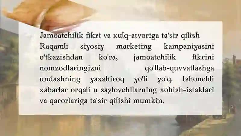 Siyosiy marketing texnologiyalari 3