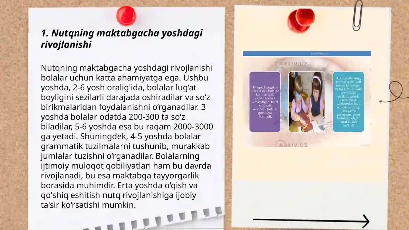 Maktabgacha yoshdagi nutqida kamchiligi bo‘lgan bolalarning ruhiy jarayonlari hususiyatlari 3