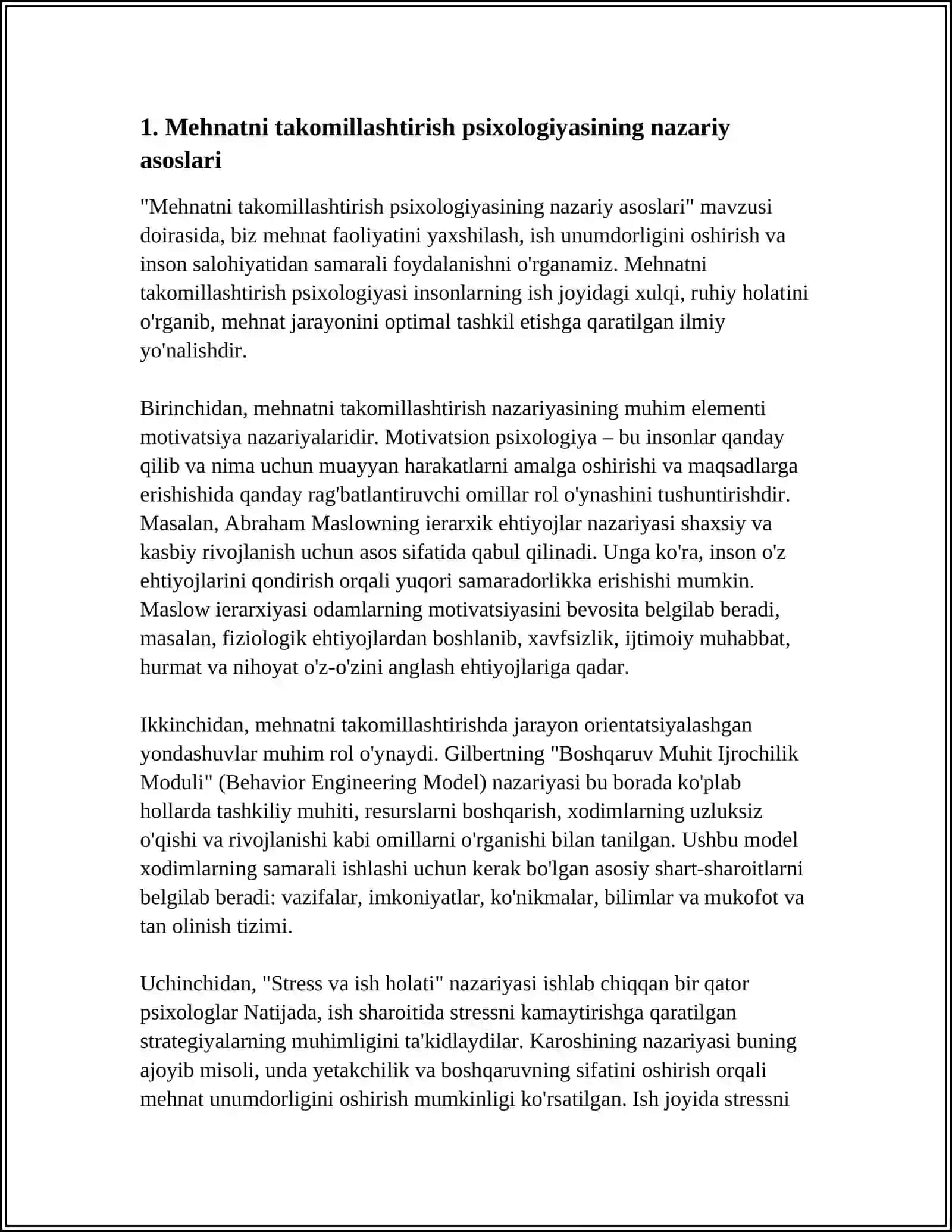 MEHNATNI TAKOMILLASHTIRISH PSIXOLOGIYASI 3