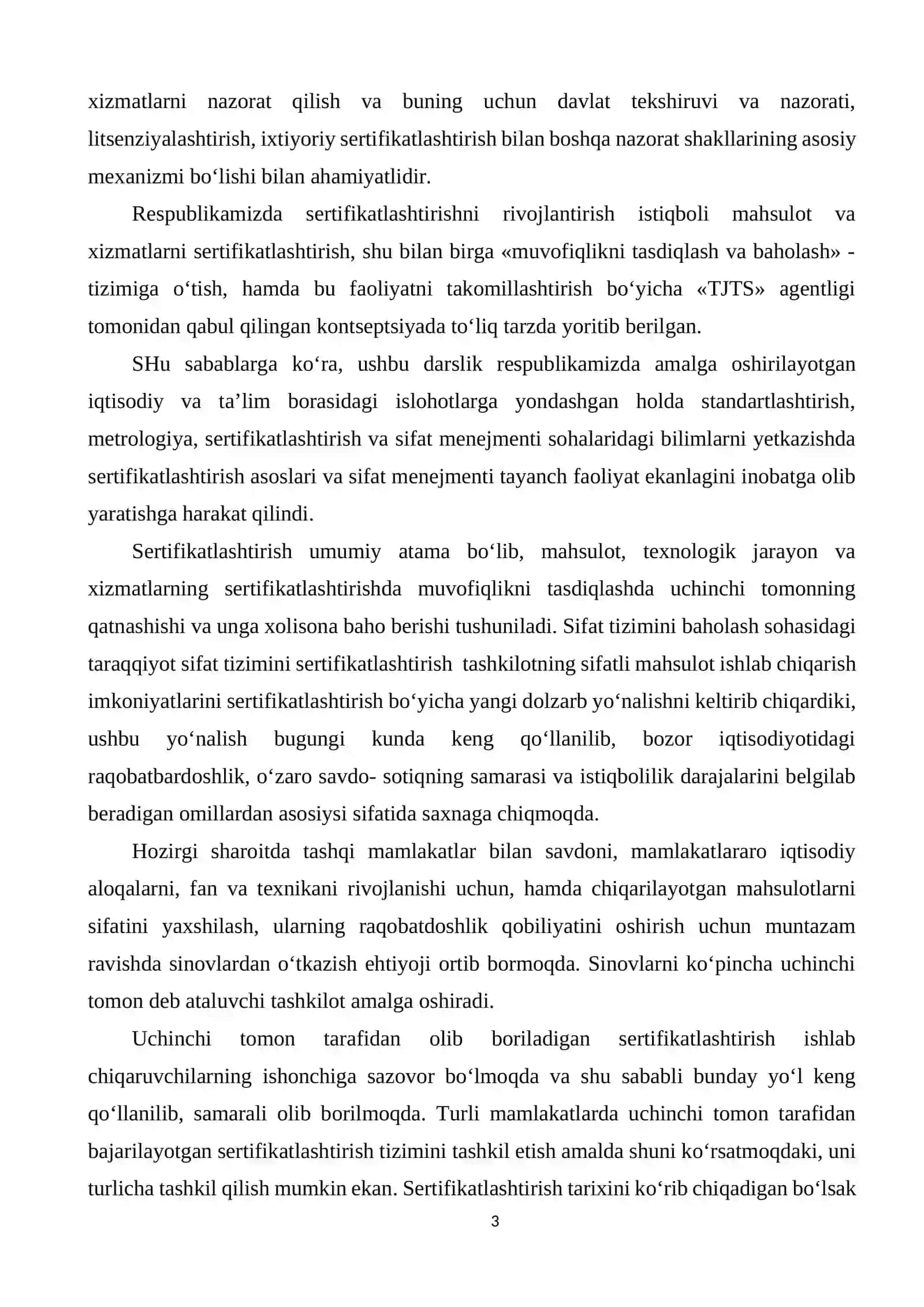 O'lchashlarni bajarish metodikalari, ishlab chiqish va tasdiqlash qoidalari 3