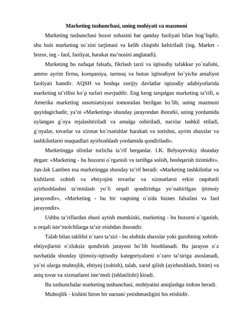Marketingning ijtimoiy-iqtisodiy asoslari 3
