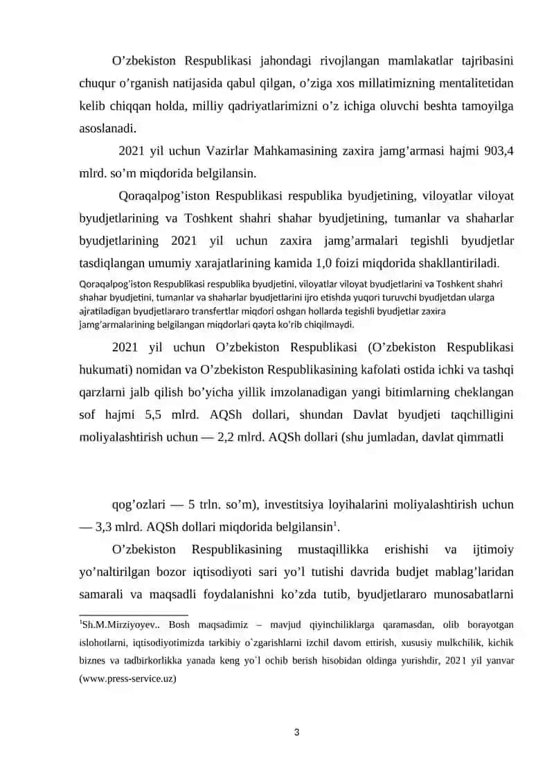 Byudjetlararo munosabatlarni muvofiqlashtirishni samarali tashkil etish yuzasidan xorij tajribalari 3
