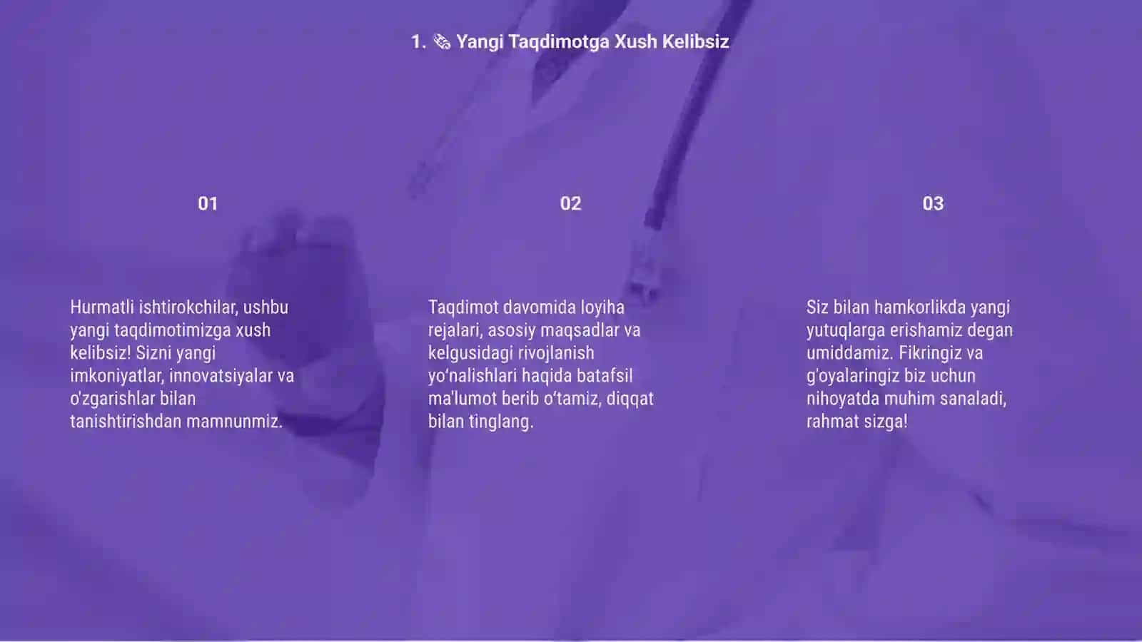 🗞 Yangi Taqdimot 3
