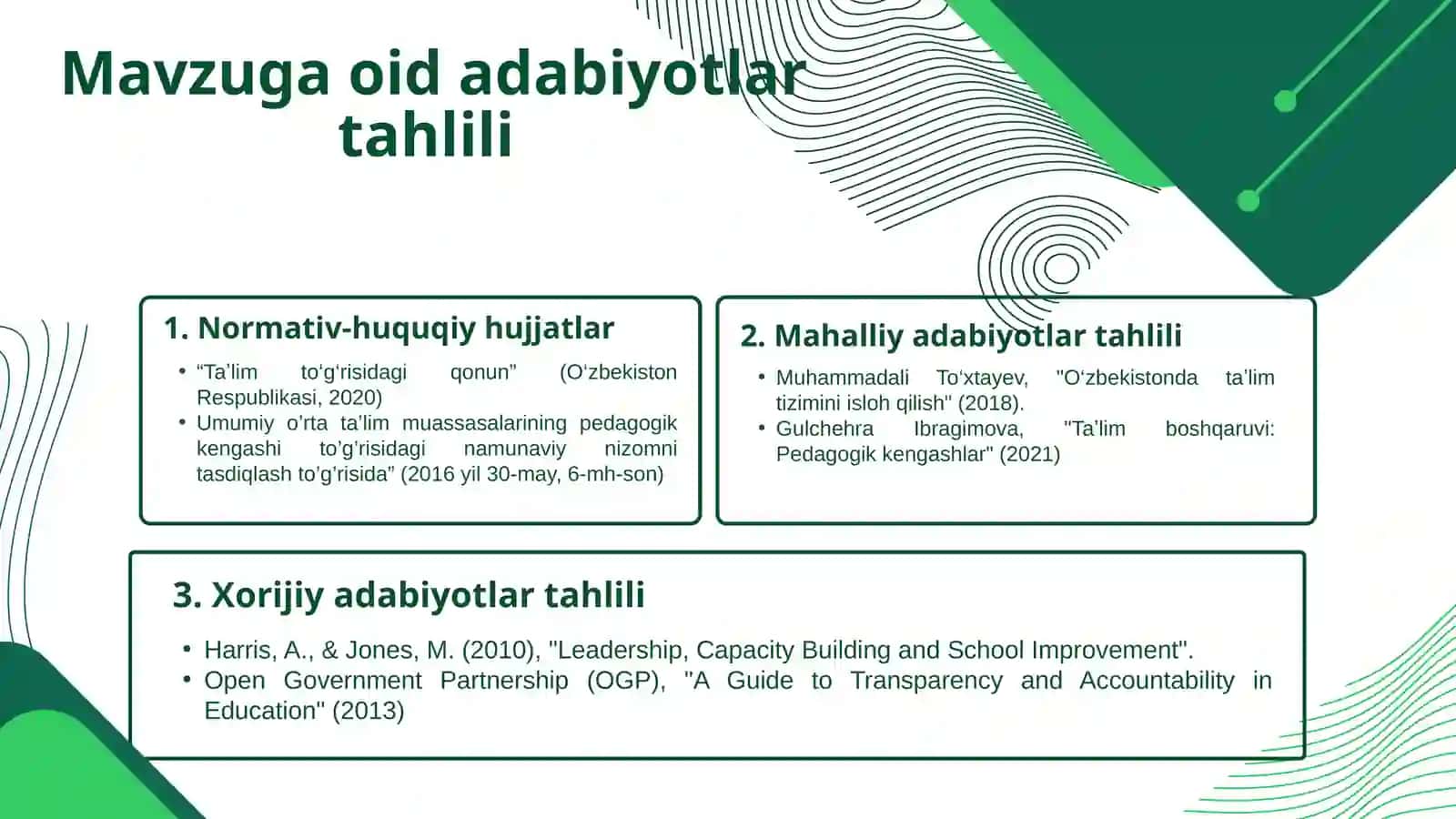 Pedagogik kengash faoliyatining samaradorligini oshirish va shaffofligini taʼminlash 3