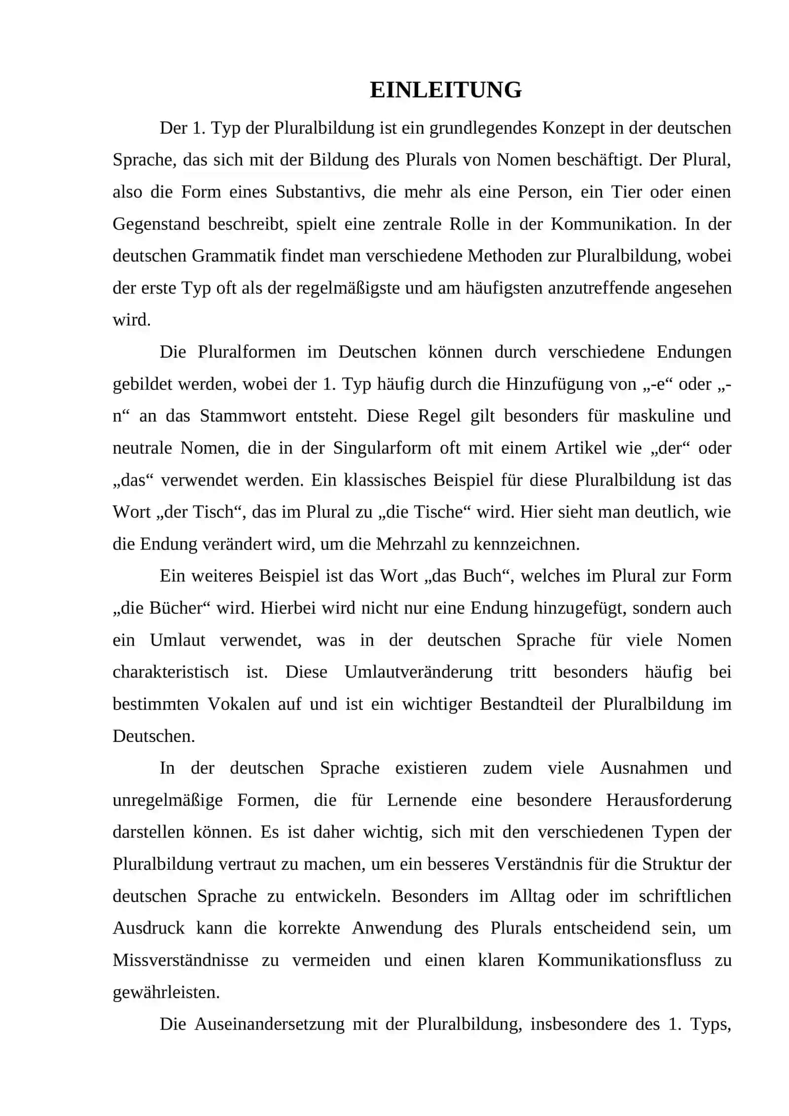 DER 1. TYP DER PLURALBILDUNG 3