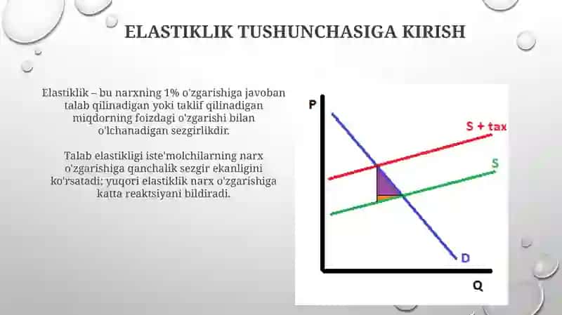 Elastiklik va soliq yukining isteʼmolchi va ishlab chiqaruvchi oʻrtasidagi taqsimlanishi 3