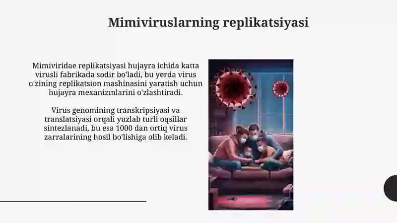 Mimiviridae oilasi (mimiviruslar) 3