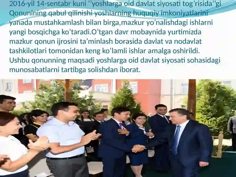 Yoshlarga oid davlat siyosati 3