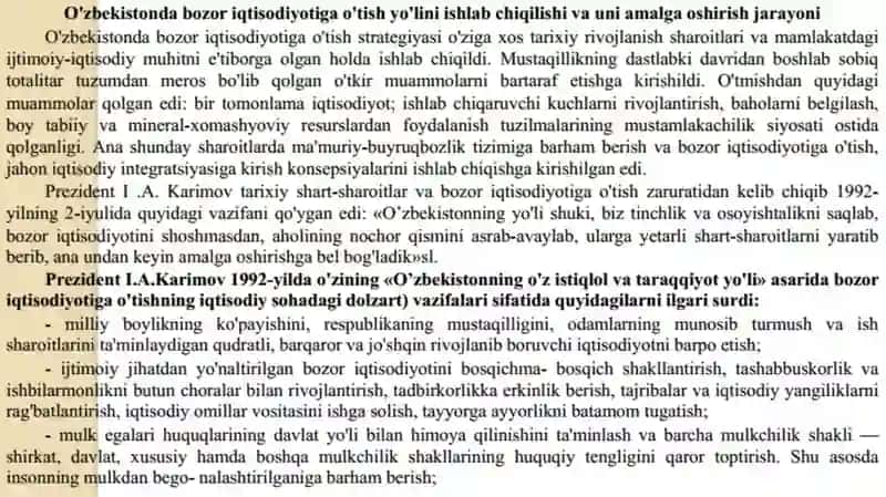 Mustaqillik yillarida O’zbekistondagi ijtimoiy-iqtisodiy o’zgarishlar. 3